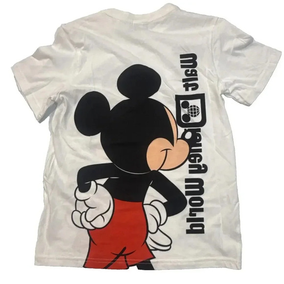 Walt Disney World Mickey Mouse Front Back Shirt Kids NWOT Rare Sold Out - Picture 15 of 15